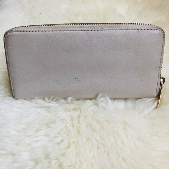 Michael Kors White leather handbag with wallet - Picture 11 of 14